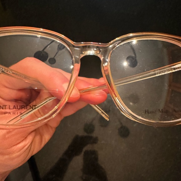 Saint Laurent Transparent Eyeglasses - Picture 10 of 16